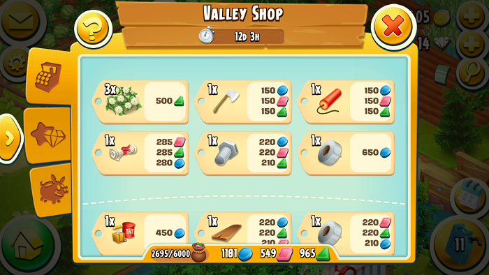 Hay Day Tips - Purchase Building items on Valley Shop.PNG