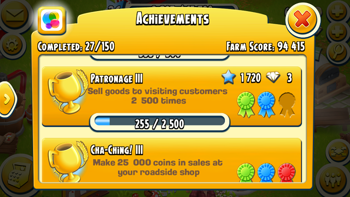 [Hay Day Tips] Complete achievements to earn Hay Day diamonds.PNG