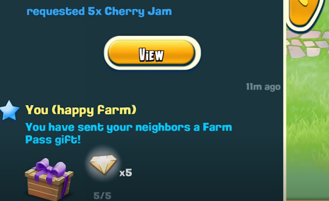 [Hay Day Tips] Hay Day Farm Pass Season Neiborhood Diamonds Gift Perk.png