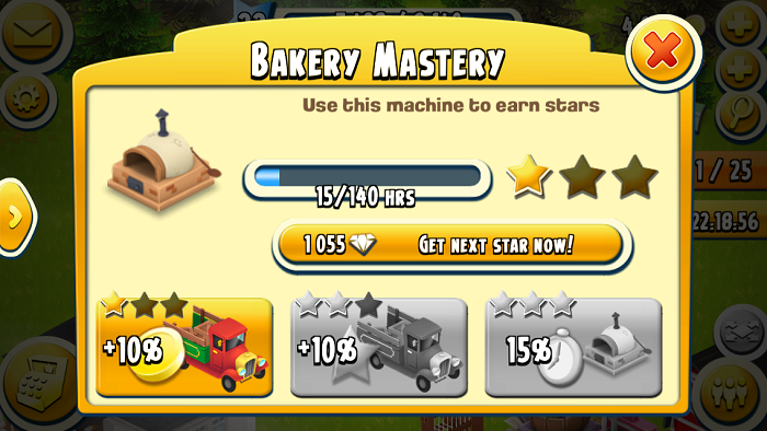 [Hay Day Tips] Hay Day production buildings Bakery stars 2.PNG