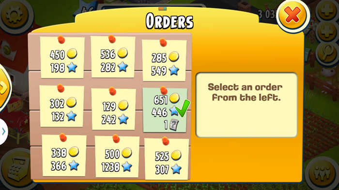 [Hay Day Tips]Complete truck orders of metal bars and refined coal to earn Voucher.jpg